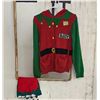 Image 1 : Buddy the Elf Sweater & Hat – Size L