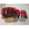Image 1 : Christmas Tree Ornaments, Wreaths, etc.
