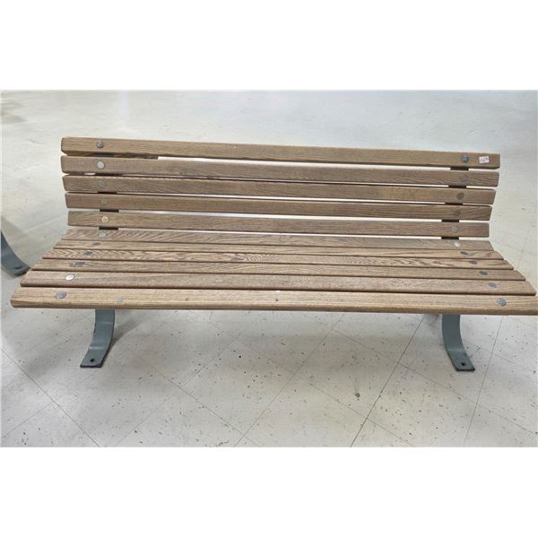 Wood Bench – 70” - Condition May Vary