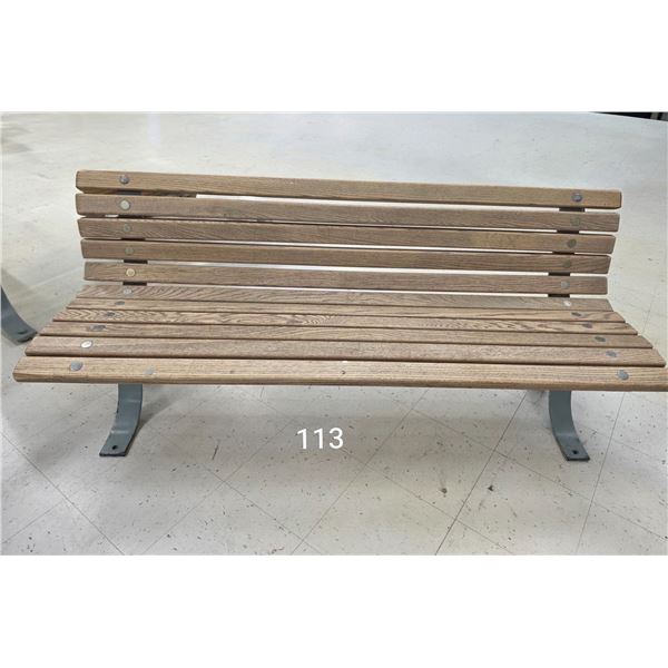 Wood Bench – 70” – Condition May Vary