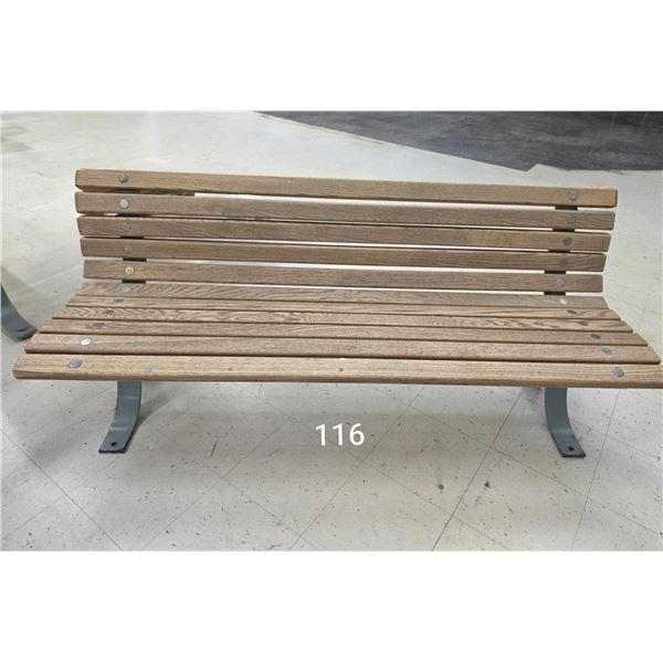 Wood Bench – 70” – Condition May Vary