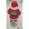 Image 2 : Light-Up Plastic Santa Décor – Not Tested