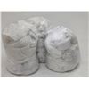 Image 1 : Bulk Lot of White Polyester Fiberfill / Quilt Batting Scraps (?) / Stuffing