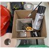 Image 2 : Pallet Lot of Paint, Painting Supplies, Hardware, etc.