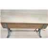 Image 2 : Wood Bench – 70” Long – Condition May Vary