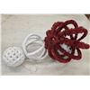 Image 2 : (4) Ceiling Garlands w/ (3) Decorative Balls & Netting – 8’ Long – Condit