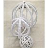 Image 3 : (4) Ceiling Garlands w/ (3) Decorative Balls & Netting – 12’ Long – Condi