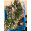 Image 4 : Lot of Christmas Décor - Wreaths, Garlands, Stocking, etc.