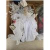 Image 3 : Assorted Christmas Lot – Lights, Fabric, Ribbon, etc.