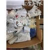 Image 5 : Assorted Christmas Lot – Lights, Fabric, Ribbon, etc.
