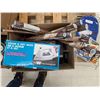 Image 5 : Lot of Assorted Kitchen & Household Items – Rolls of Shelf Liner, Iron, Ramekins, etc.