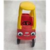 Image 1 : Little Tikes Plastic Toy Car – Red & Yellow