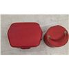 Image 2 : Vintage Hat Box & Suitcase