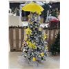 Image 1 : 6’ Decorated Christmas Tree – Yellow