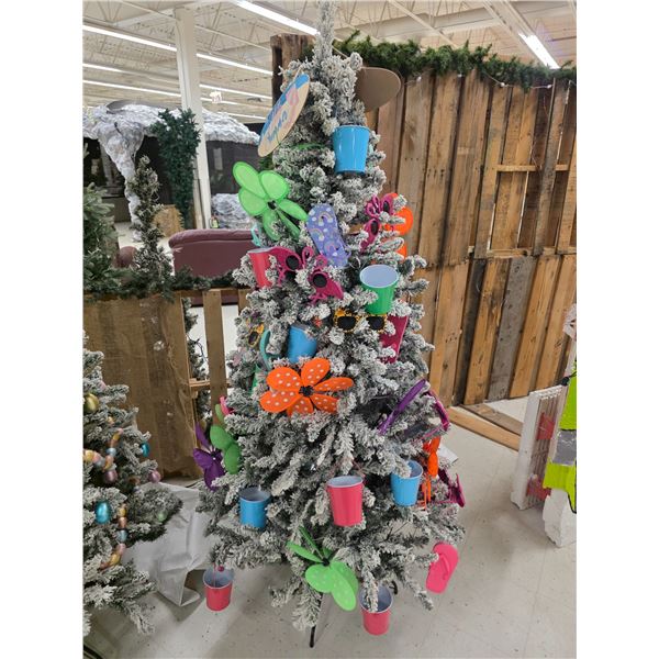 6’ Decorated Christmas Tree – Summer