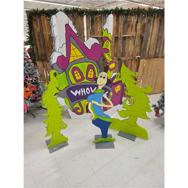 Whoville Standing Decorations - up to 6’ Tall