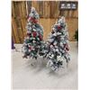 Image 1 : 4’ Decorated Christmas Trees (x2)