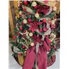 Image 3 : Decorated Christmas Tree w/ Tree Topper – 7’ Tall Total