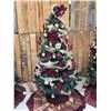 Image 1 : 6’ Decorated Christmas Tree