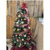 Image 1 : 6’ Decorated Christmas Tree