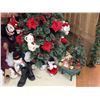 Image 3 : Christmas Fireplace Display inc. Trees, Stockings, Stuffed Bears, etc.