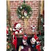 Image 4 : Christmas Fireplace Display inc. Trees, Stockings, Stuffed Bears, etc.