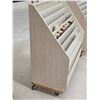 Image 2 : Magazine/Book Rack on Wheels – 4’x 2’x 5’
