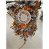 Image 2 : 6’ Autumn Decorated Christmas Tree w/ Lights - Working