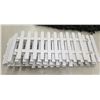 Image 1 : (7) White Picket Fence Panels  – 8’ x 4’