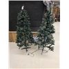 Image 1 : (2) 5’ Christmas Trees w/ Lights