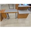 Image 1 : Wood Cabinet & Desk – 2’x 3’x 4’H