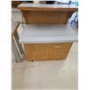 Image 3 : Wood Cabinet & Desk – 2’x 3’x 4’H