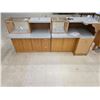 Image 1 : (2) Wooden Counters (comes with one key)