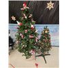 Image 1 : 6’ Light Up “Gnome” Decorated Christmas Tree & 4’ “Frui
