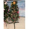 Image 2 : 6’ Light Up “Gnome” Decorated Christmas Tree & 4’ “Frui