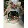 Image 4 : (4) Mini Christmas Trees w/ 32” Santa