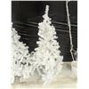 Image 2 : (3) White Christmas Trees – 5’ Tall