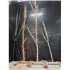 Image 2 : (3) Lighted White Artificial Birch Trees – 7’ to 12’ Tall