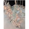 Image 3 : (2) White Lighted Christmas Trees – 4’ Tall