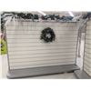 Image 3 : (2) Slat-Board Wall Display Units on Wheels (one broken) – 6’ x 9’