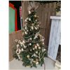 Image 1 : 6’ Decorated Christmas Tree w/ Lights
