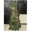 Image 1 : 7’ Tall Christmas Tree w/ Lights