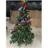 Image 2 : 7’ Decorated Christmas Tree w/ Lights