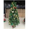 Image 1 : 8’ Decorated Christmas Tree w/ Lights
