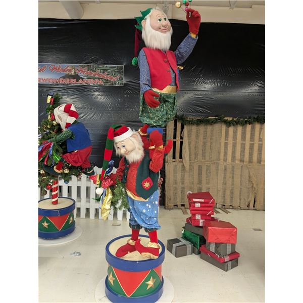 Motorized Elf Décor (See Video) - 10’ Tall
