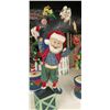 Image 1 : Juggling Elf on Box Décor - 80” Tall