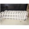 Image 1 : (7) White Picket Fence Panels – 8’ x 3’