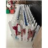 Image 2 : (7) White Picket Fence Panels – 8’ x 3’