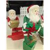 Image 3 : (4) Motorized Santas (need repair)