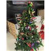 Image 2 : 7’ Decorated Christmas Tree w/ Lights